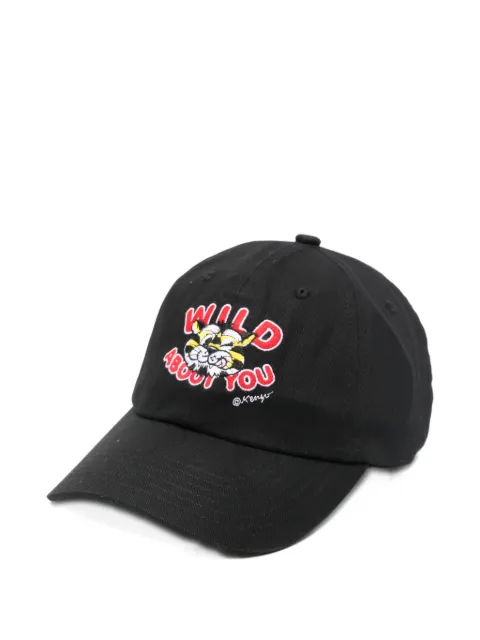 Kenzo tiger-embroidery cap