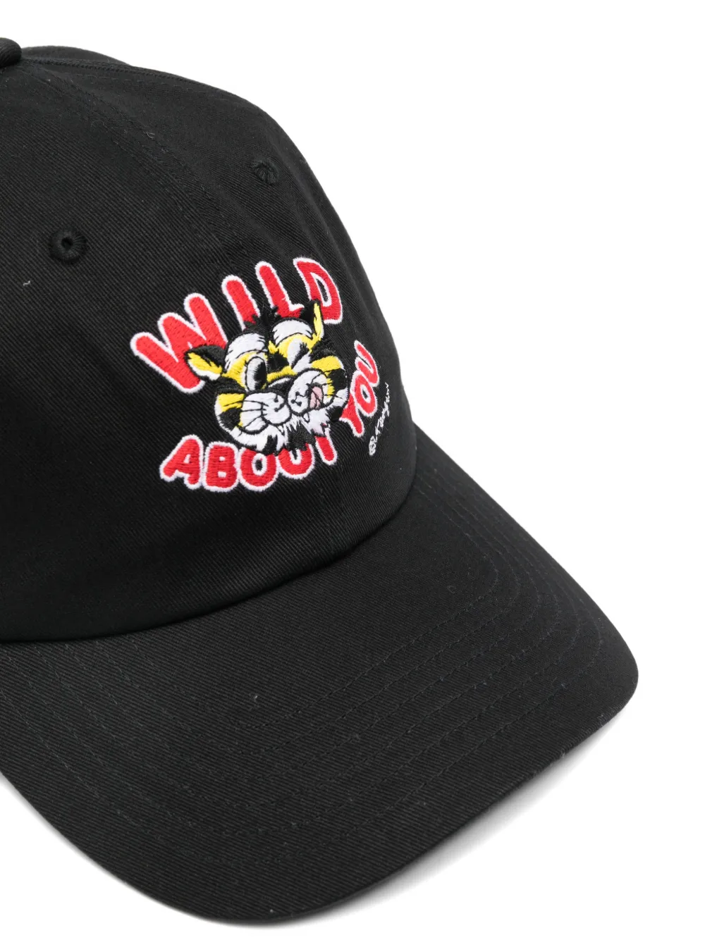 Kenzo Pet met geborduurde tijger Zwart