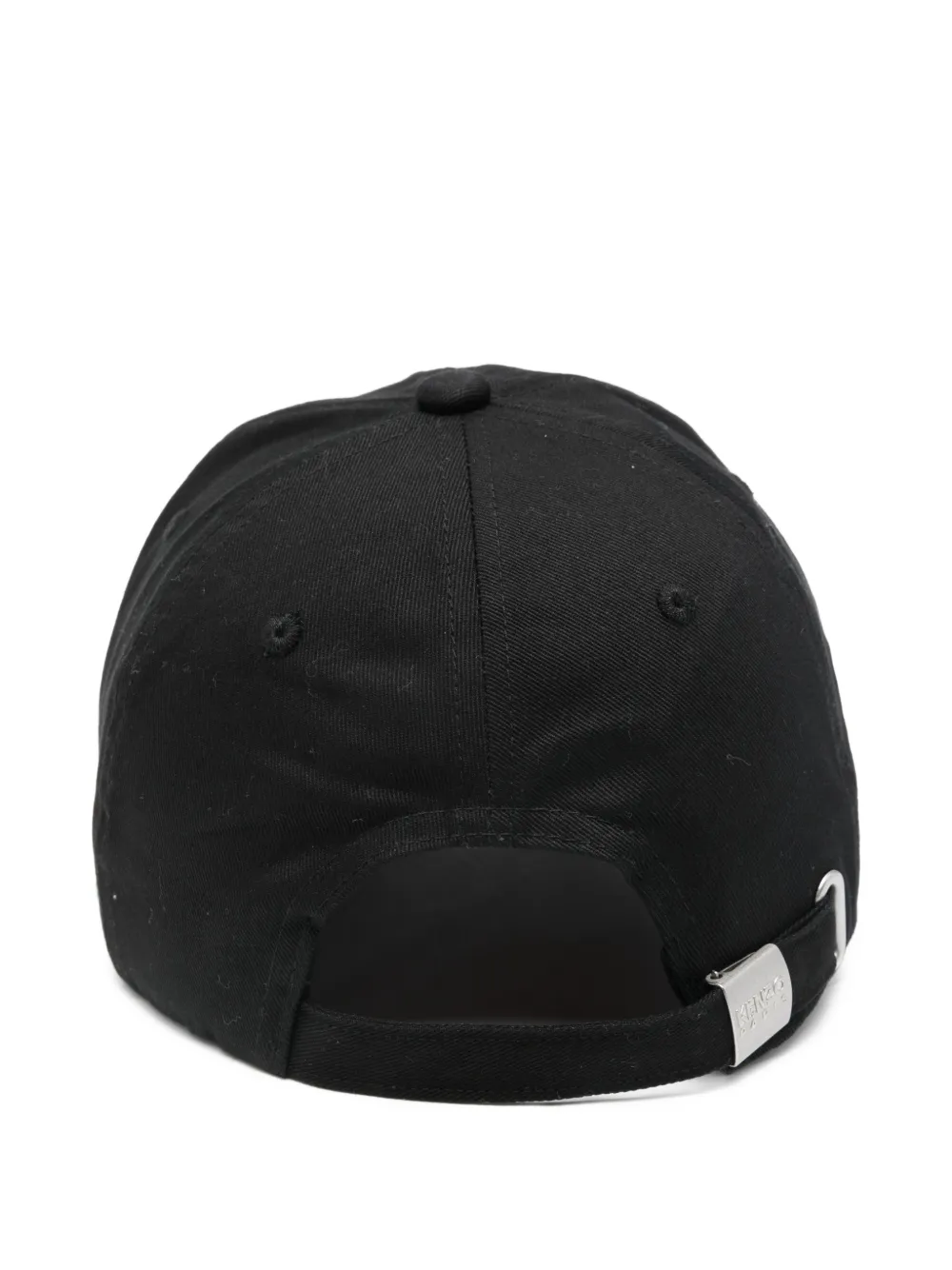 Kenzo tiger-embroidery cap - Zwart