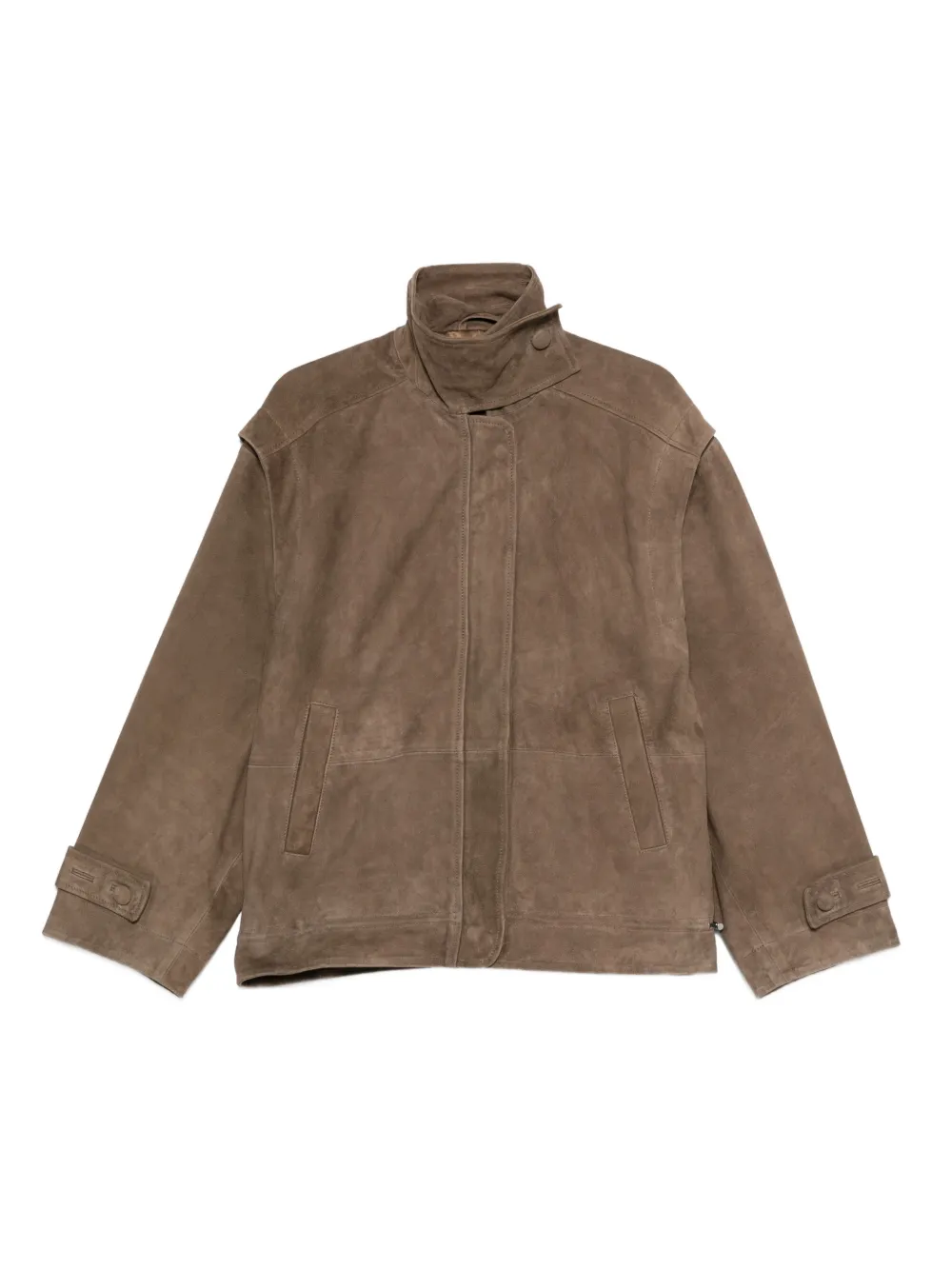 ROTATE BIRGER CHRISTENSEN leather jacket | marrón | Image 1