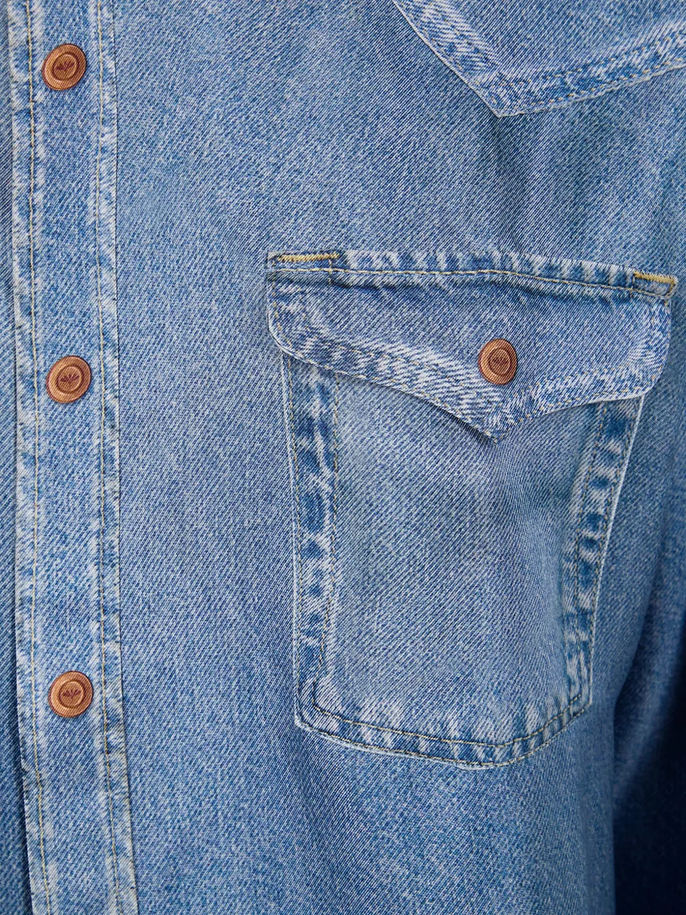  Pierre-louis Mascia Buttoned Pocket Silk Shirt - Blue 