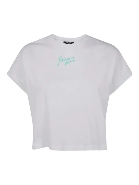 Balmain t-shirt à logo imprimé