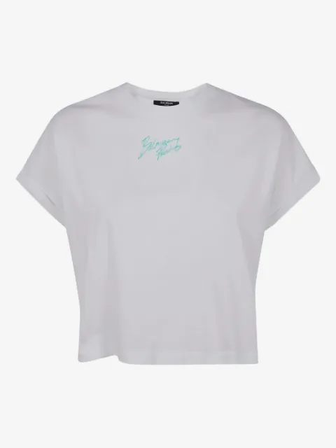 Balmain T-Shirt mit Logo-Print