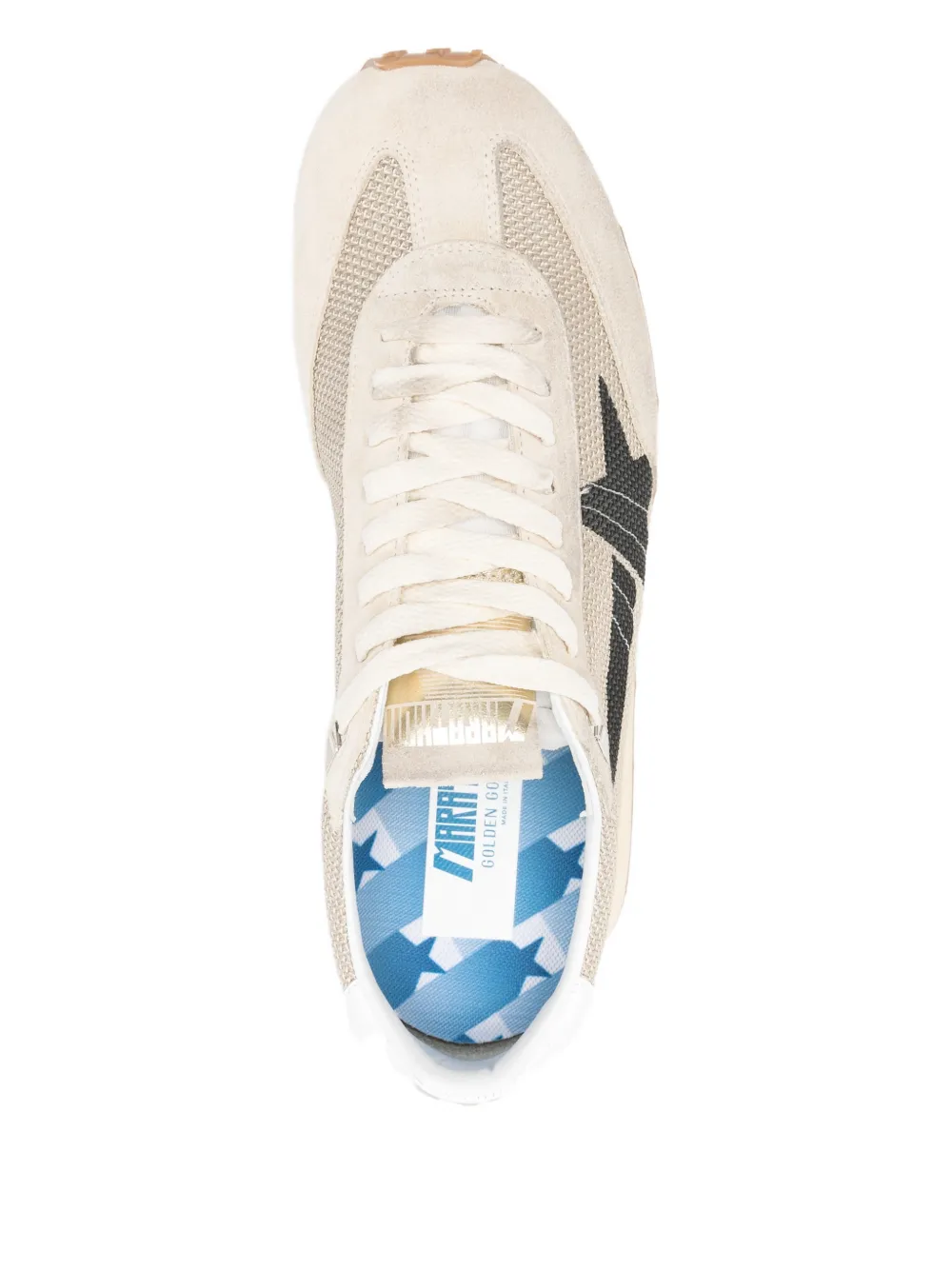 Golden Goose star-motif sneakers Beige
