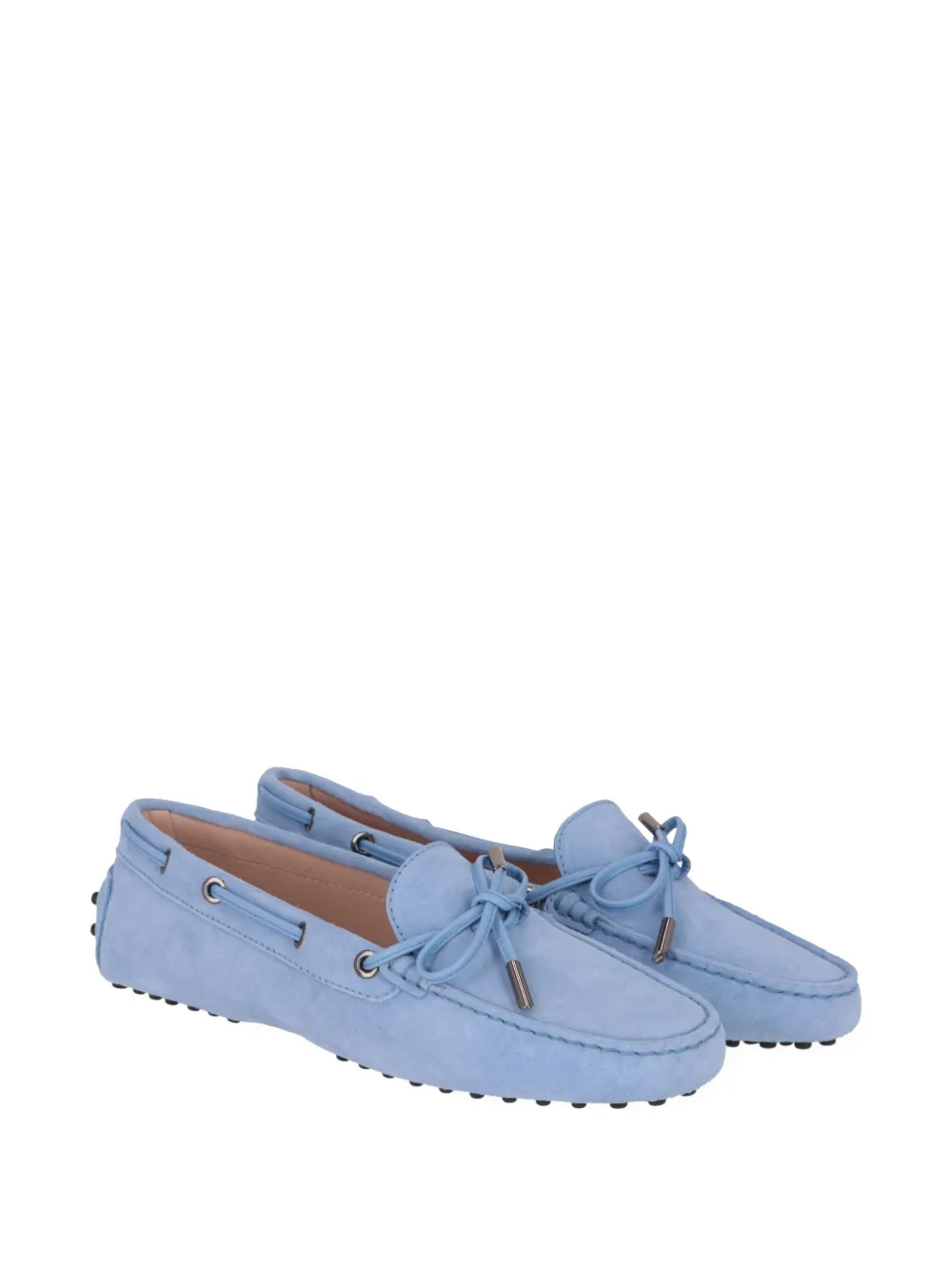 Tod's Gommino suede loafers Blauw