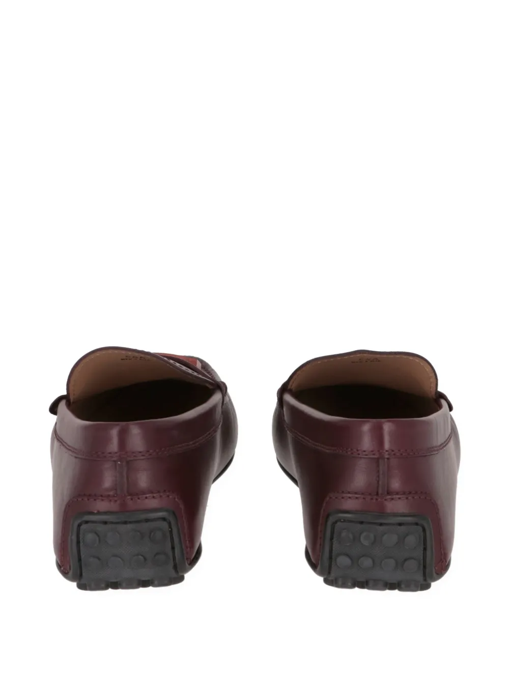 Tod's T Timeless leather loafers Rood