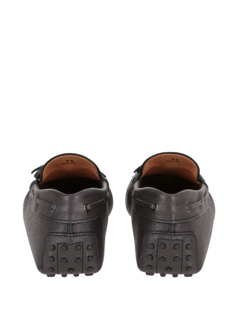 Tod's Gommino leather loafers Zwart