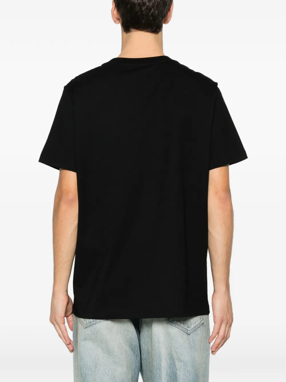 A.P.C. T-shirt met logodetail Zwart