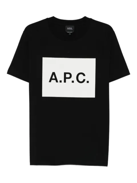 A.P.C. logo-detail T-shirt
