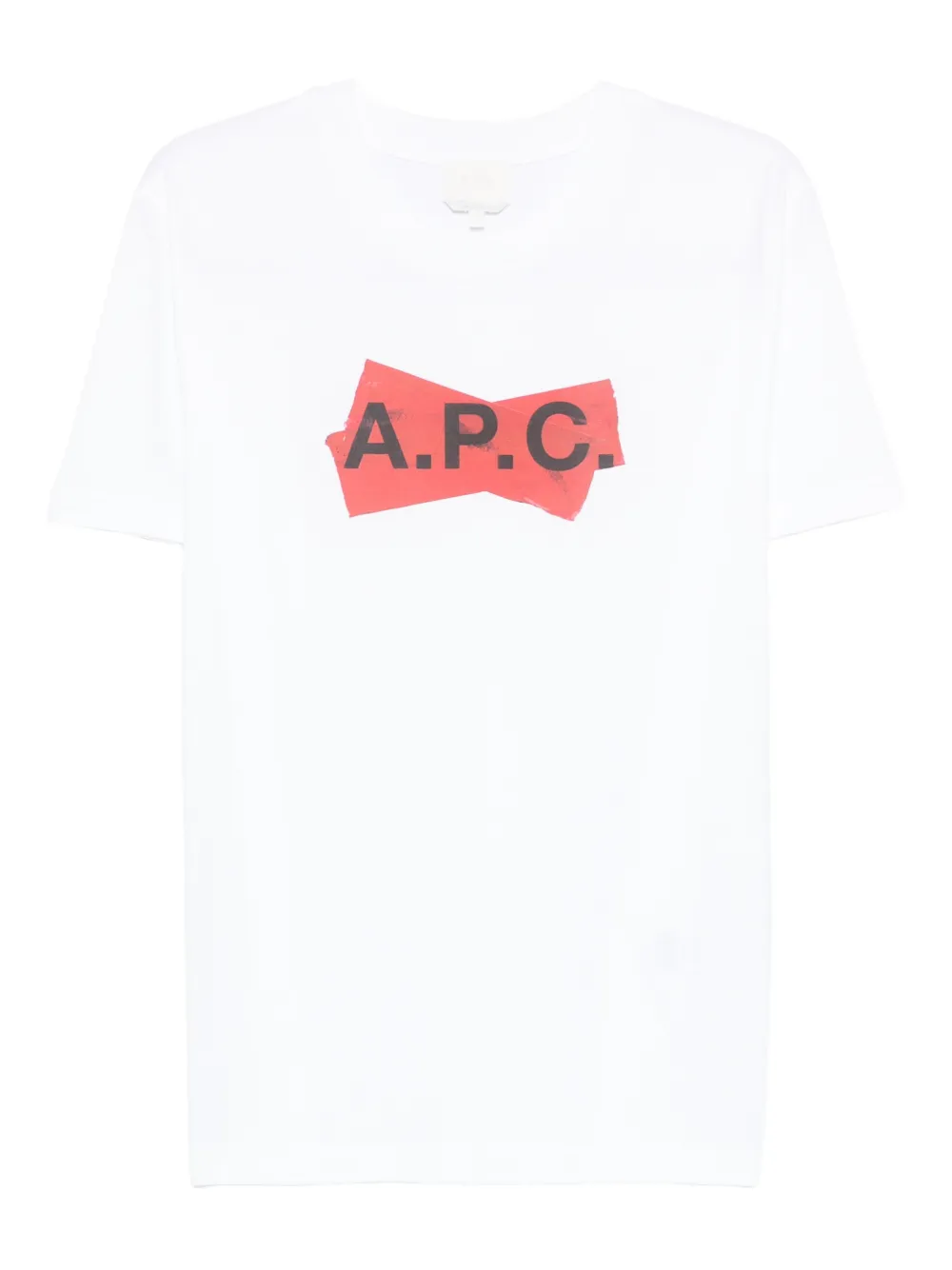 A.P.C. logo-detail T-shirt | blanco | Image 1