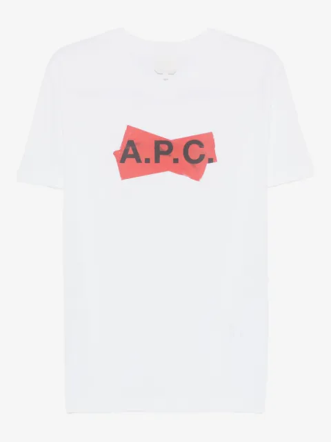 A.P.C. logo-detail T-shirt