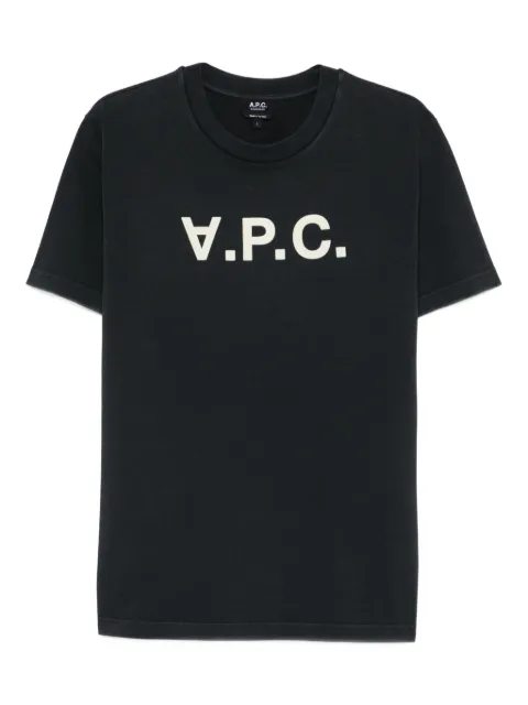 A.P.C. logo-detail T-shirt