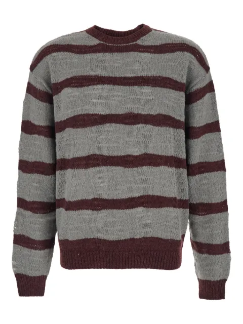 COOR striped crew-neck sweater
