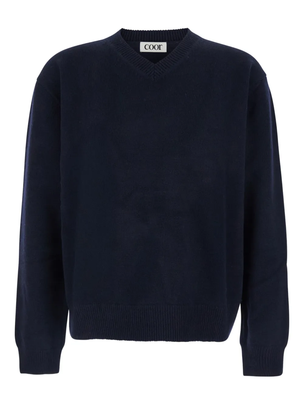 COOR Vネック プルオーバー | ブルー | Image 1