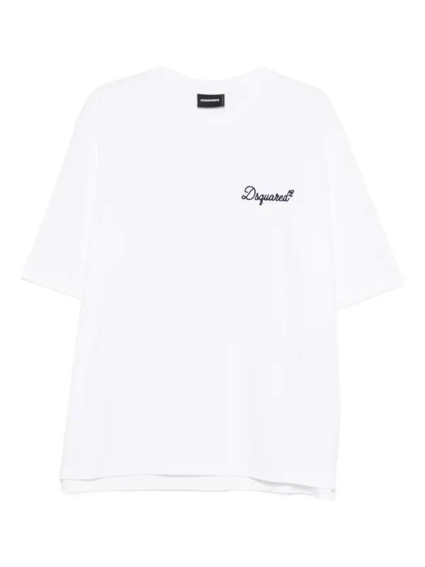 DSQUARED2 Logo T-shirt | White | FARFETCH