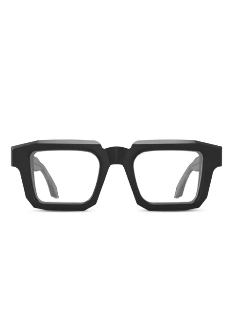 pugnale Smooth geometric-frame glasses