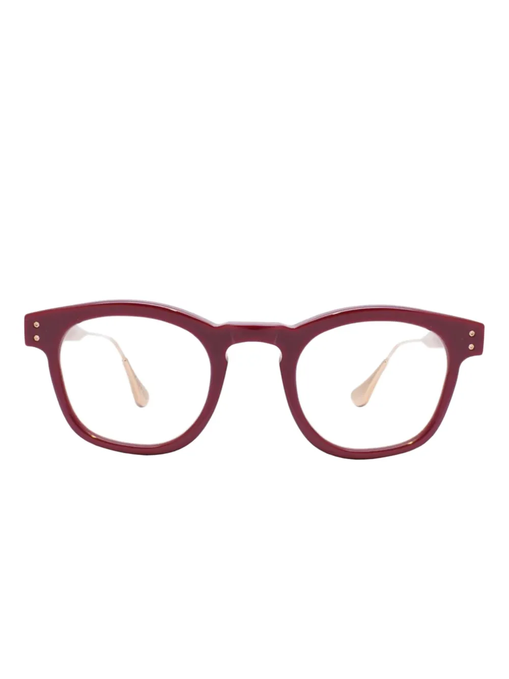 pugnale Nelson round-frame glasses | Red | Image 1