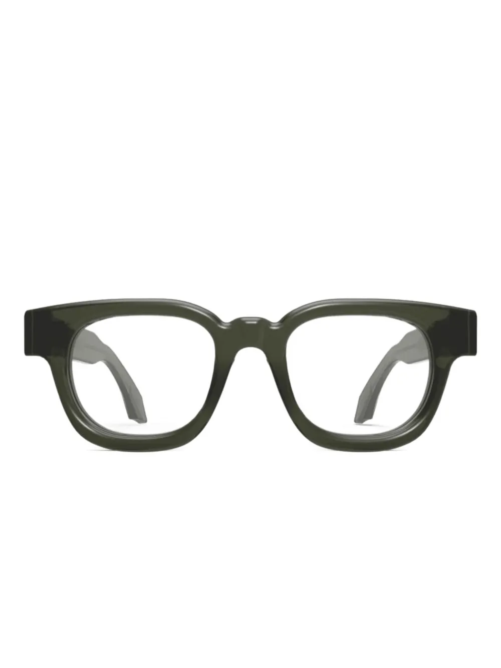 pugnale Funky geometric-frame glasses | verde | Image 1
