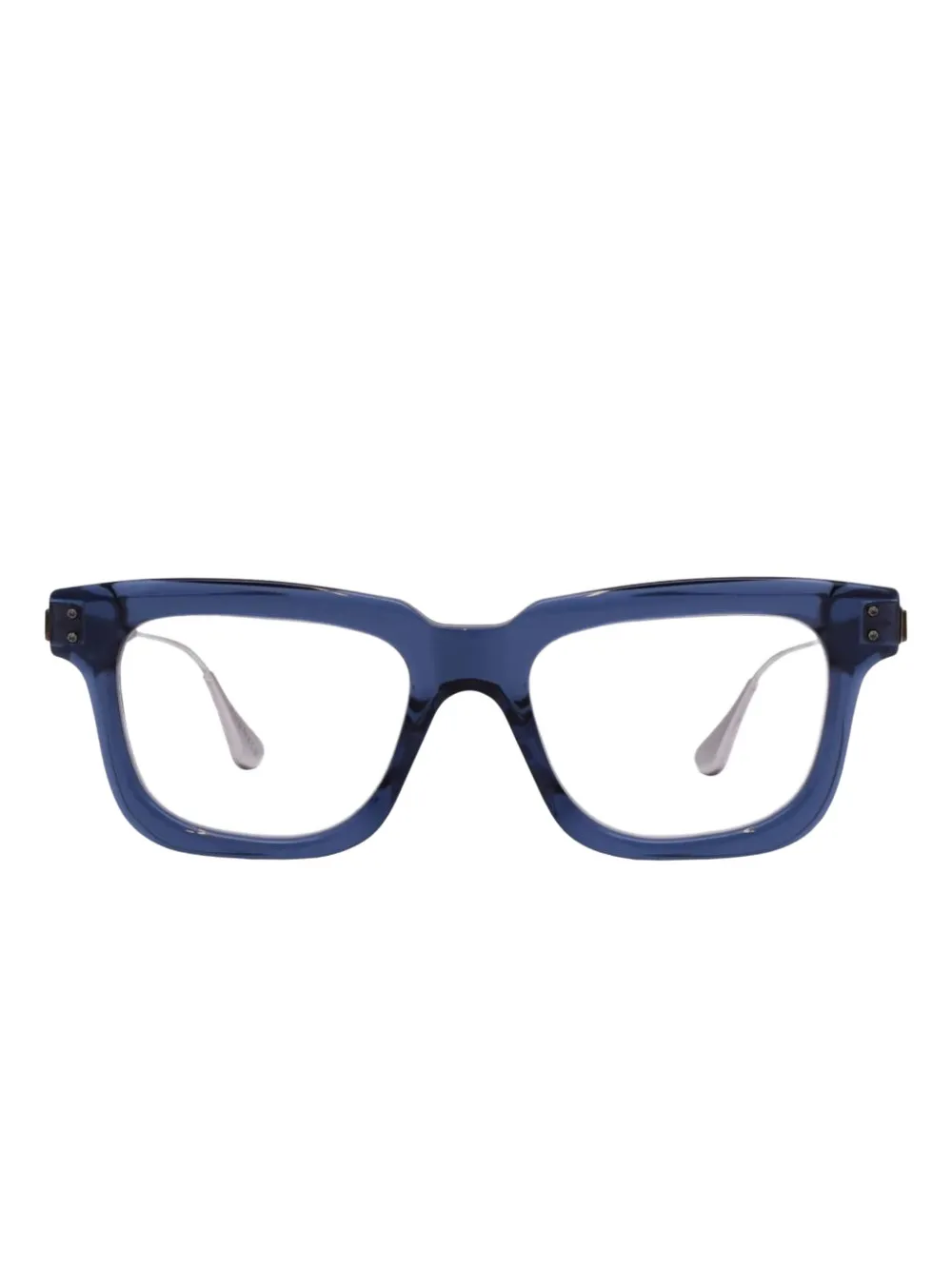 pugnale Oscar square-frame glasses | Blue | Image 1