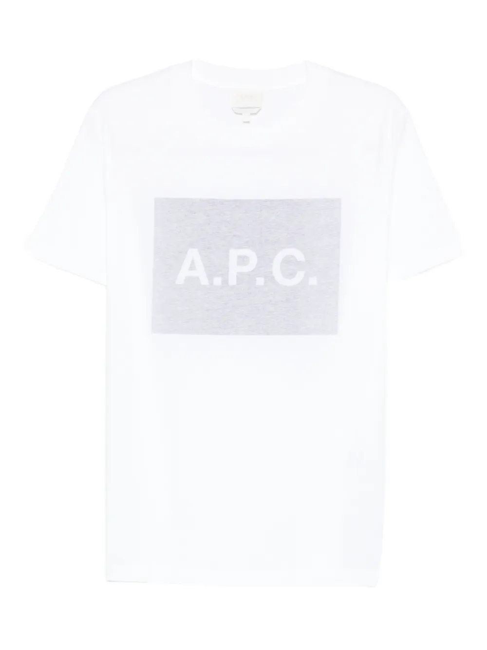 A.P.C. rectangular-shape-logo T-shirt | blanco | Image 1
