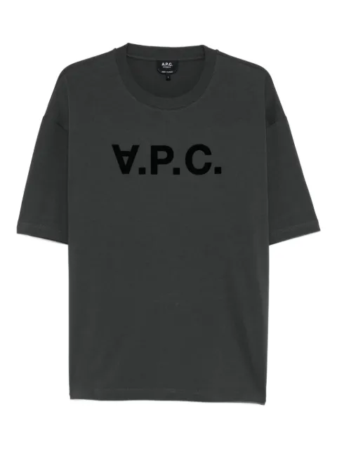A.P.C. logo-detail T-shirt
