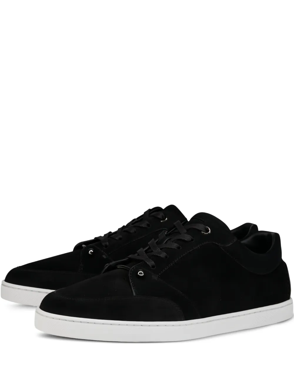Christian Louboutin Chambelisneak perforated sneakers | Black | Image 1