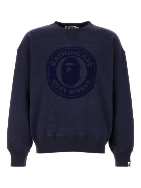 A BATHING APE® cotton printed sweater