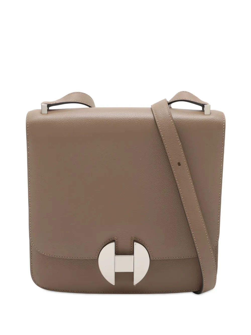 Hermès Pre-Owned 2020 Evercolor 2002 Bag 20 crossbody bag - Braun