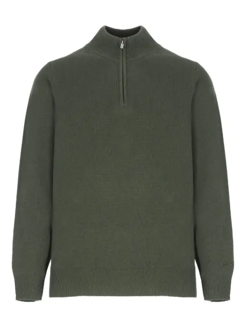 MC2 Saint Barth zip-neck lambswool sweater