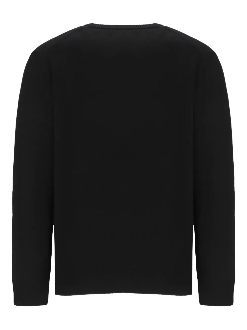 MC2 Saint Barth crew-neck embroidered sweater - Zwart