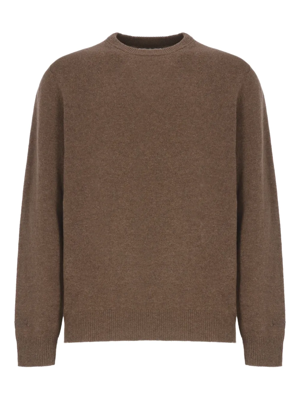 MC2 Saint Barth crew-neck long-sleeved sweater - Marrone