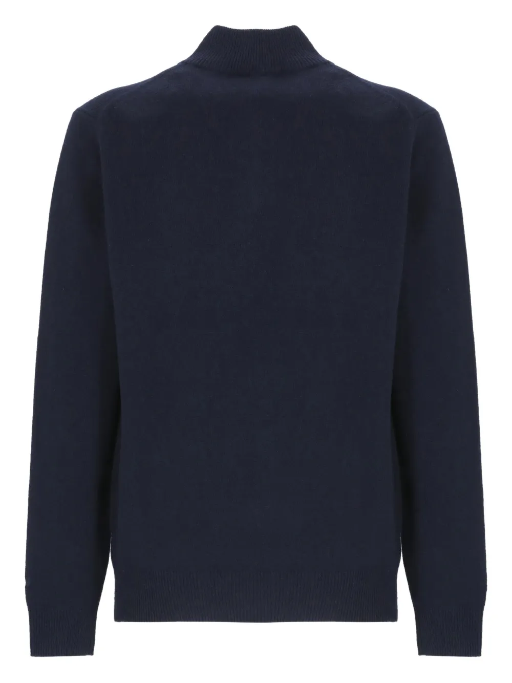 MC2 Saint Barth zip-neck sweater - Blauw