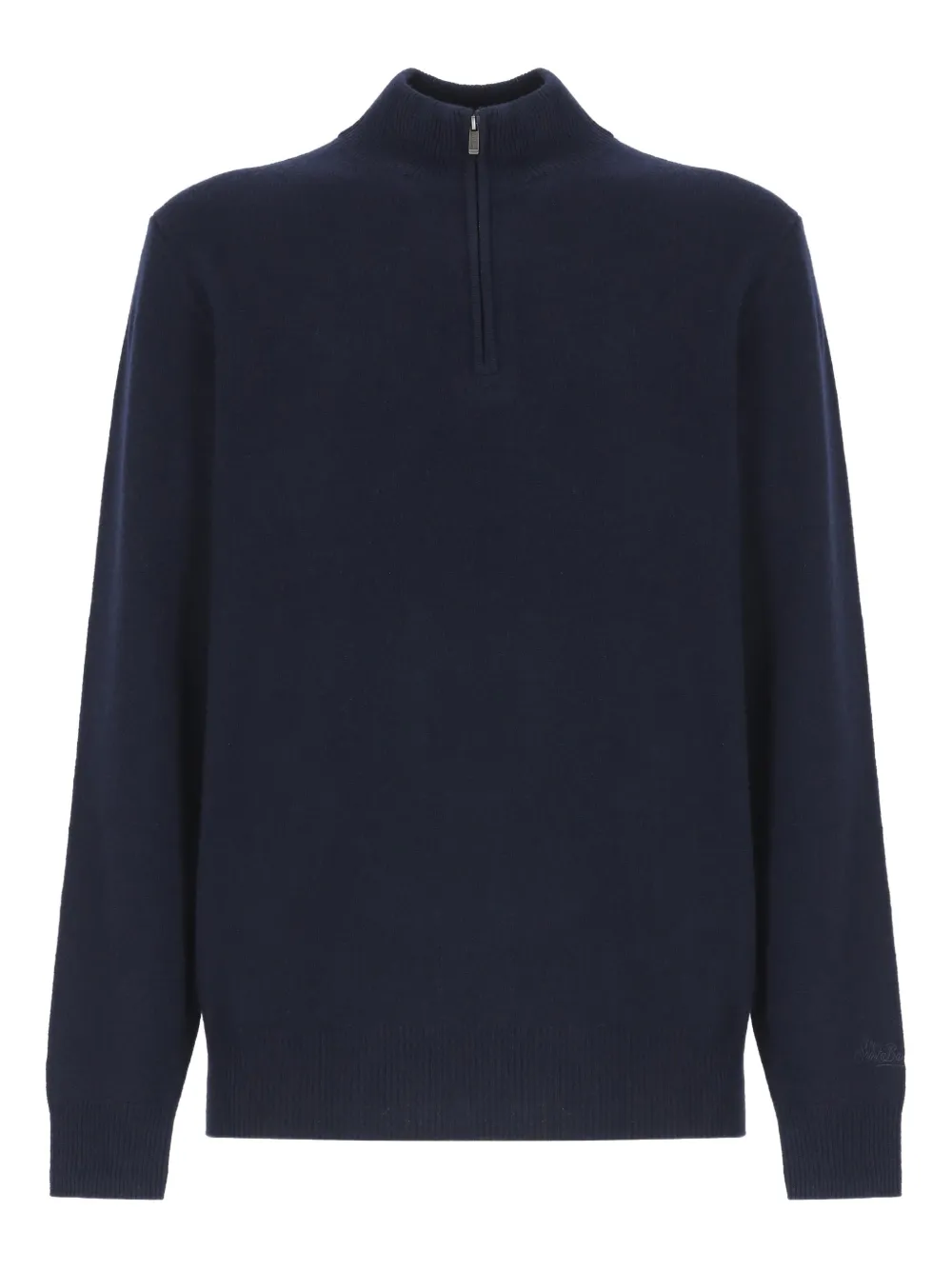 MC2 Saint Barth zip-neck sweater - Blu