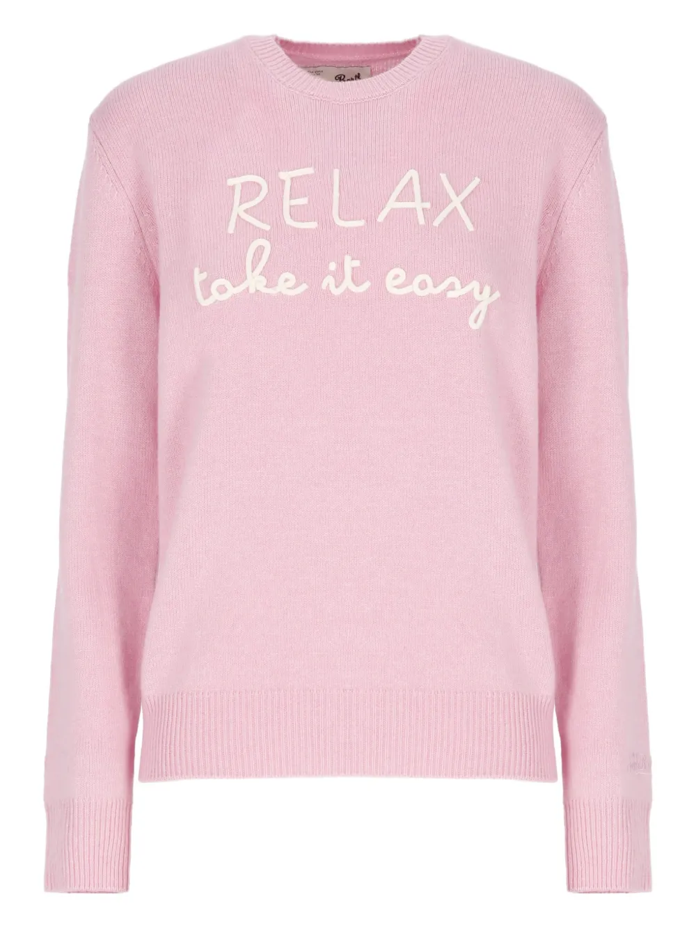 MC2 Saint Barth embroidered sweater | Pink | Image 1