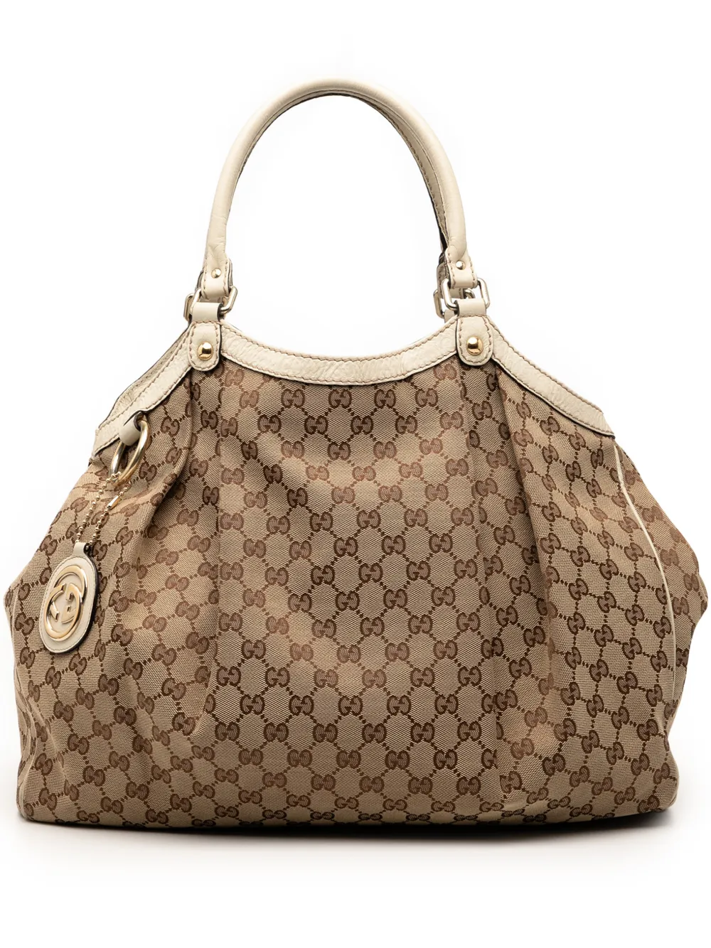 Gucci Pre-Owned 2000-2015 Large GG Canvas Sukey tote bag | Brown | Image 1