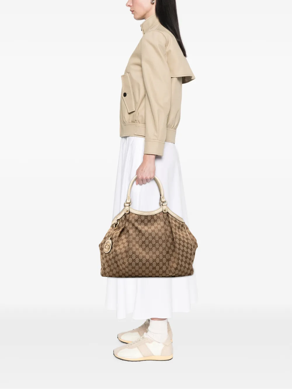 Gucci Pre-Owned 2000-2015 Large GG Canvas Sukey tote bag | Pre-Owned | Image 2