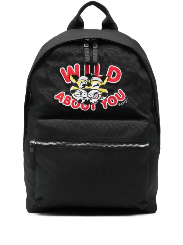 KENZO バックパック Kenzo Wild Tiger バックパック | ブラック | FARFETCH JP