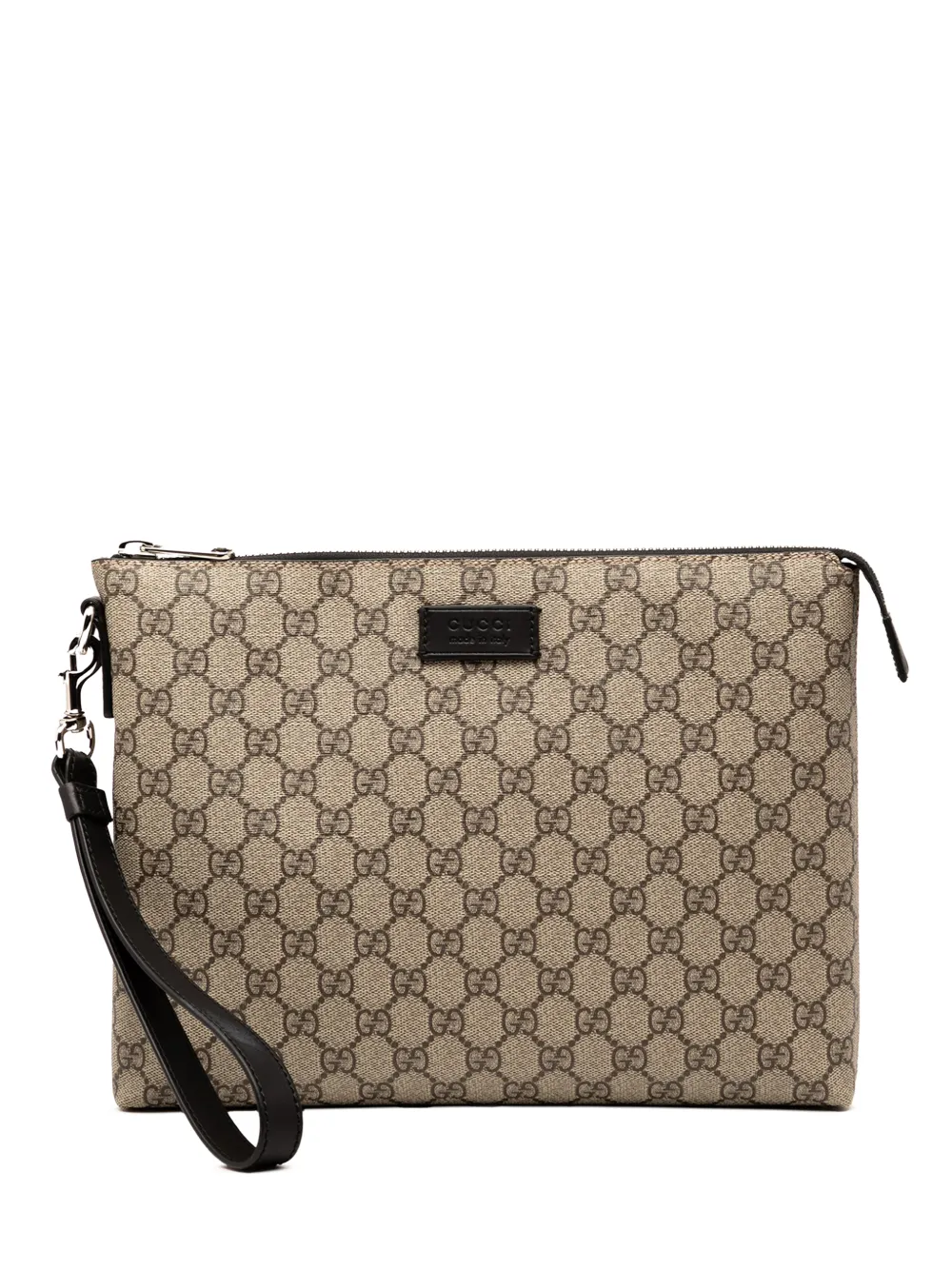 Gucci Pre-Owned 2000-2015 GG Supreme clutch bag | Brown | Image 1