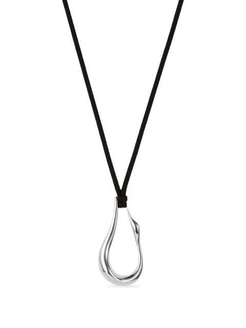 Jenny Bird  Egret rope necklace
