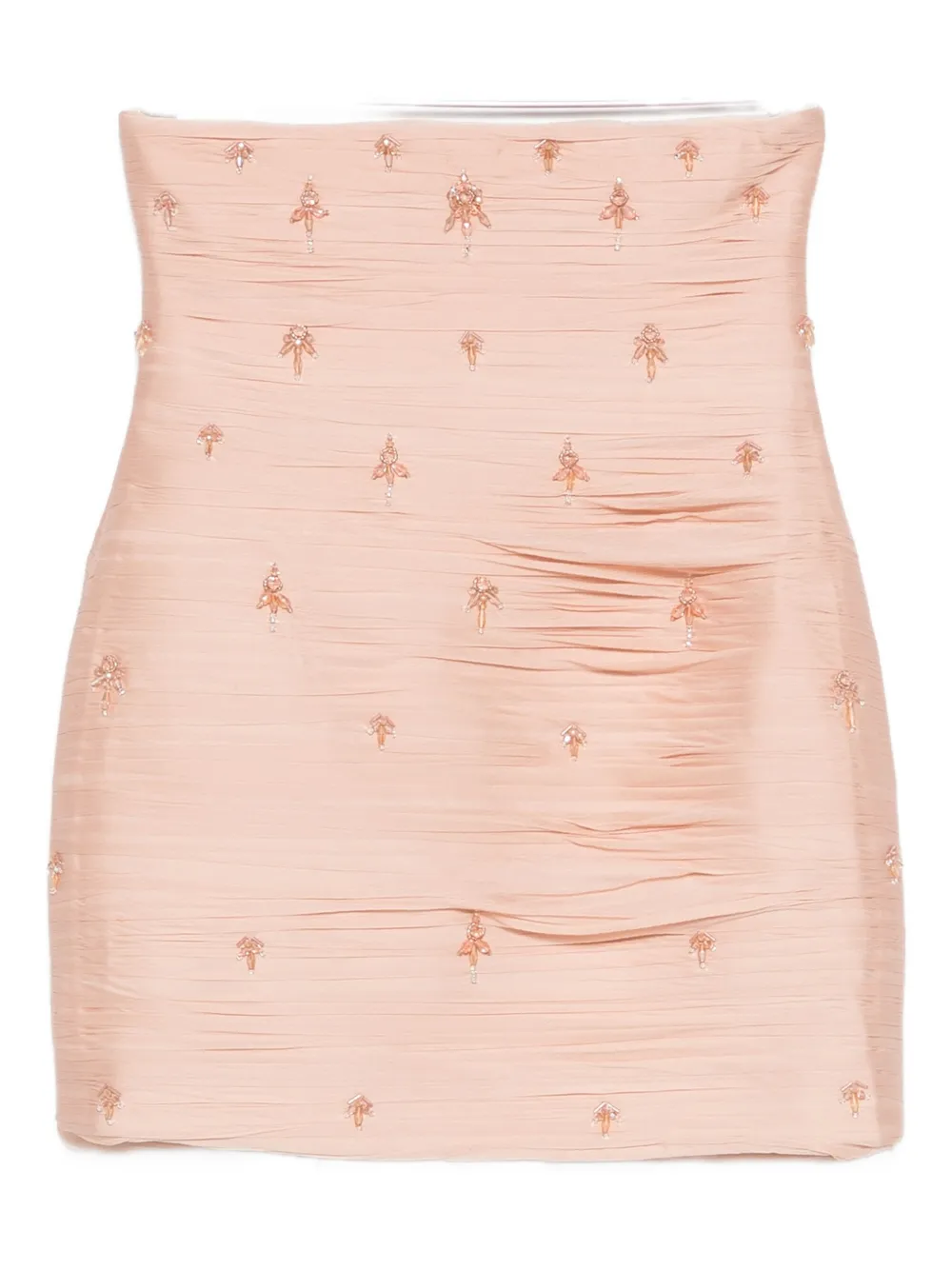 M.Marquise Sonja embroidered mini skirt - Rosa
