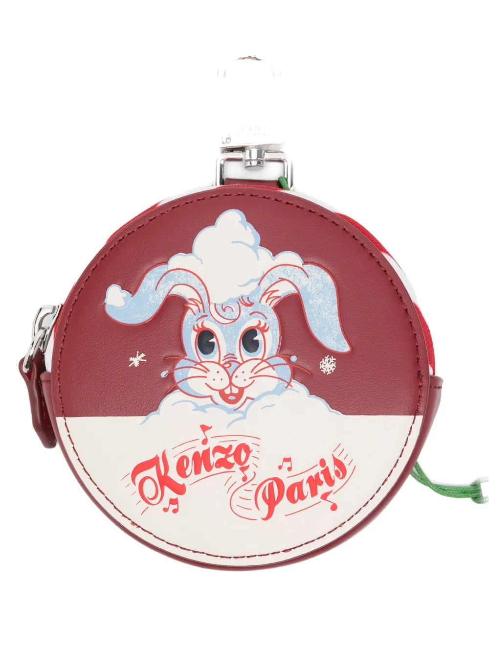 Kenzo rabbit zip wallet - Rosso