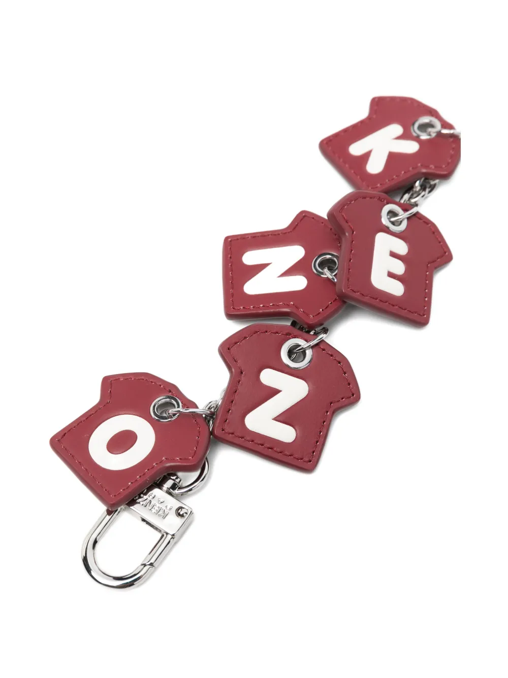  Kenzo T-shirt Pendant Keyring - Red 