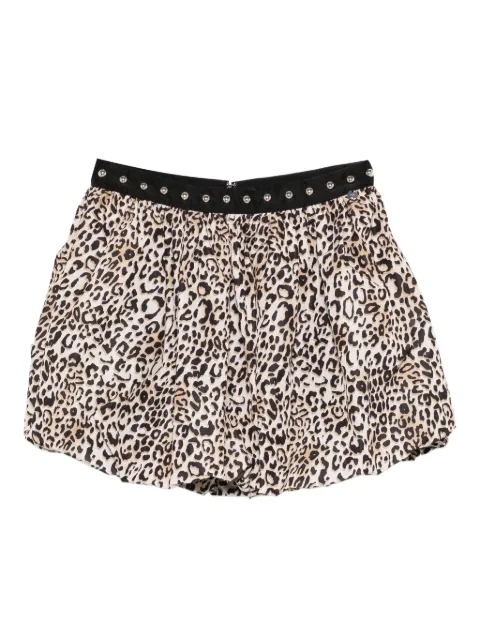 LIU JO leopard-pattern mini skirt