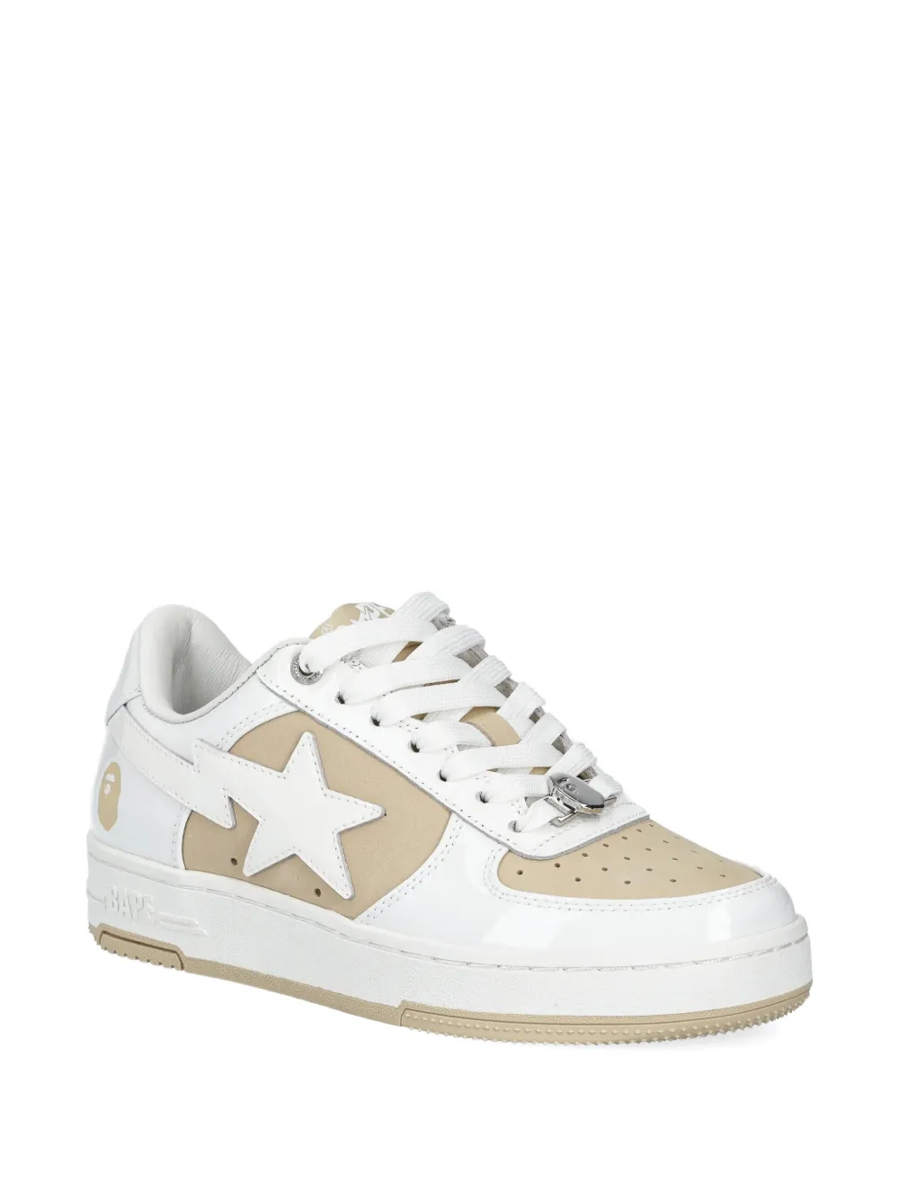 A BATHING APE BAPE STA #6 L logo sneakers - Wit