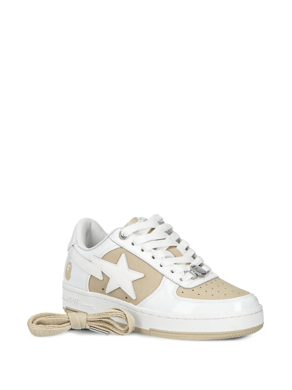 A BATHING APE BAPE STA #6 L sneakers met logo Wit