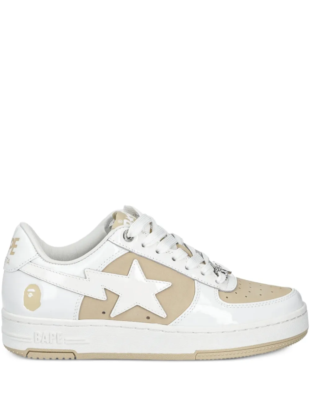 A BATHING APE BAPE STA #6 L sneakers met logo Wit