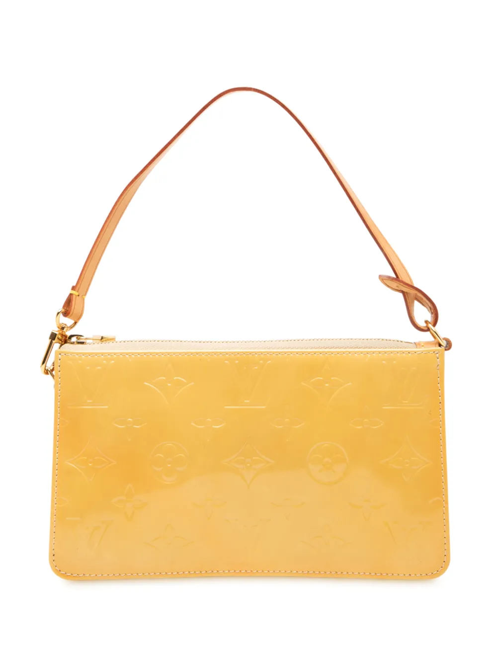 Louis Vuitton Pre-Owned 2000 Monogram Vernis Pochette Lexington shoulder bag | Yellow | Image 1