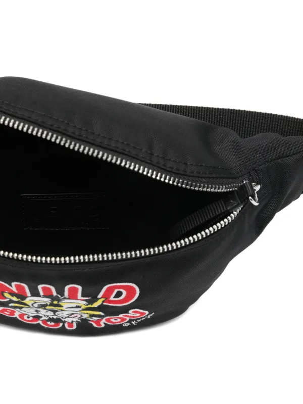 Kenzo Wild Tiger Belt Bag | Black | FARFETCH AO