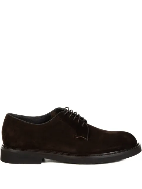 Neil Barrett lace-up suede derby shoes