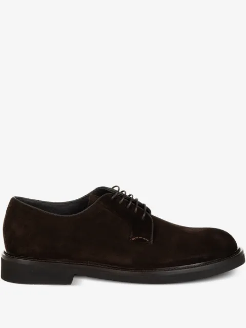 Neil Barrett zapatos derby de gamuza con agujetas